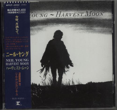 Neil Young Harvest Moon Japanese Promo CD album (CDLP) (134454)
